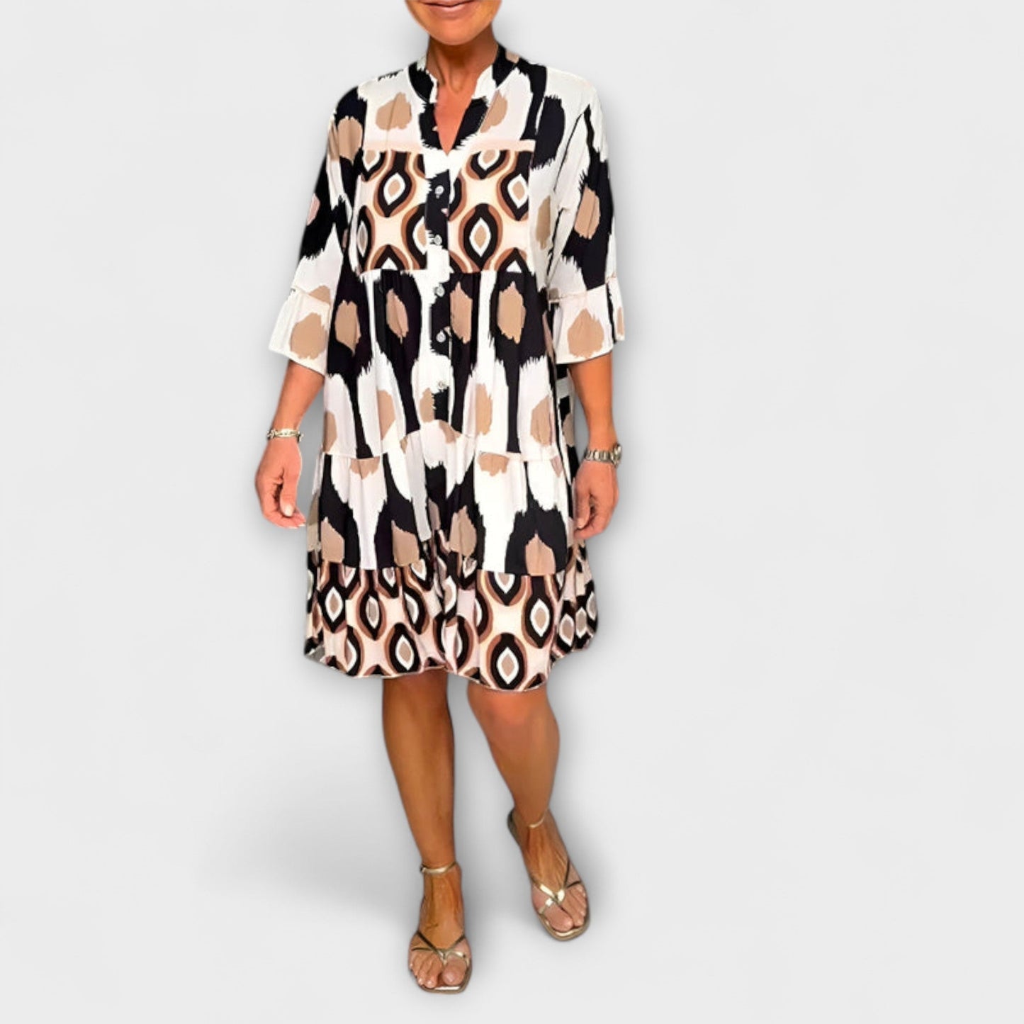 Lavira - Chic Midi Dress